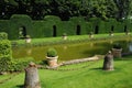 Picturesque Jardins du Manoir d Eyrignac in Dordogne Royalty Free Stock Photo