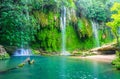 Picturesque Kursunlu waterfall, Aksu, Turkey