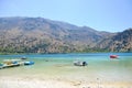 Picturesque Lake Kournas in Crete