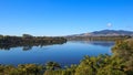 Picturesque lake landscape