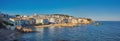 Picturesque landscape from a small Spanish village in Costa Brava coastal, Calella de Palafrugell