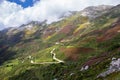 Picturesque landscape in the Somiedo national park, Spain, Asturias