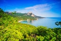 Picturesque landscape with views of mount Ilyas-Kaya . Crimea ,