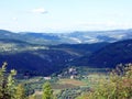 Picturesque landscapes and photogenic hills in the Istrian peninsula - Pazin, Croatia / Slikoviti pejzazi i fotogenicni brijegovi Royalty Free Stock Photo