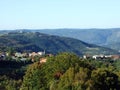 Picturesque landscapes and photogenic hills in the Istrian peninsula - Pazin, Croatia / Slikoviti pejzazi i fotogenicni brijegovi Royalty Free Stock Photo