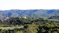 Picturesque landscapes and photogenic hills in the Istrian peninsula - Pazin, Croatia / Slikoviti pejzazi i fotogenicni brijegovi Royalty Free Stock Photo