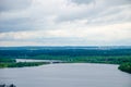 Picturesque large Minsk reservoir Drozdy