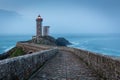 Le Petit Minou lighthouse, Bretagne, France Royalty Free Stock Photo