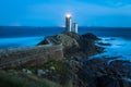 Le Petit Minou lighthouse, Bretagne, France Royalty Free Stock Photo