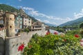 Picturesque little old town in Provence, France