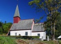 Picturesque Little Stone Chapel Dale Kirke At Dalsfjord