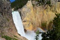 Lower Falls in Uncle Toms Trail, Grand Canyon of Yellowstone