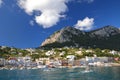 Picturesque Marina Grande on Capri island, Italy