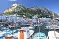 Picturesque Marina Grande on Capri island, Italy