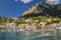 Picturesque Marina Grande on Capri island, Italy