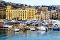 Harbour Santa Lucia in Neapel, Italy