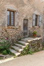 Picturesque medieval village of Banon in Provence. Old stones; Most beautiful villages in France Royalty Free Stock Photo