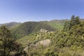 Picturesque mountain village in France