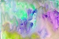 Picturesque multicolored watercolor texture