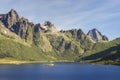 Picturesque Norway landscape, Lofoten Islands