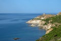 Picturesque ocean landscape and wild coast, hikers paradise Royalty Free Stock Photo