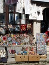 Kruje, 30th august: The Old Bazaar from Kruje village in Albania