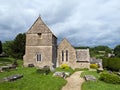 Duntisbourne Abbotts church, idyllic Cotswold village, Gloucestershire, UK