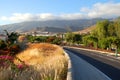 Picturesque outstanding landscape of beautiful resort las americas on tenerife, canary islands, spain