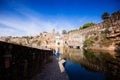 Picturesque panorama of Cittorgarh Fort, India