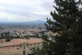 Picturesque panorama of the Palestrina lazio italy