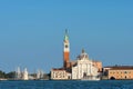 Picturesque panoramic view of San Giorgio Maggiore in Venice, Italy