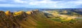 Picturesque panoramic view from Te Mata peak, Hawkes Bay, New Zealand