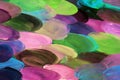 Pink green blue acrylic painting texture. Hand painted background Royalty Free Stock Photo