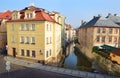 Picturesque place of Prague, River Certovka Royalty Free Stock Photo