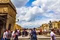 Picturesque Ponte Vecchio view Florence Italy