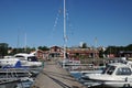 Picturesque port of Nynashamn