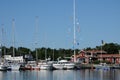 Picturesque port of Nynashamn