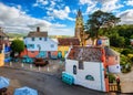 Picturesque Portmeirion village in North Wales, United Kingdom Royalty Free Stock Photo