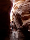 The picturesque rocks of the Red Canyon near Eilat, Israel