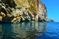 The picturesque rocky coast of Malta Island