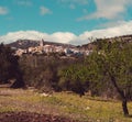 Picturesque Rossel town. Spain Royalty Free Stock Photo