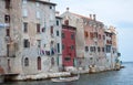 the picturesque Rovinj of Venetian origins on the Adriatic Sea on the Istrian coast from the west