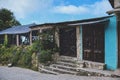 Picturesque rustic cabin house in the town of Galipan, Caracas - Venezuela. Eco house concept.