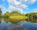Picturesque scene of beautiful lake Royalty Free Stock Photo