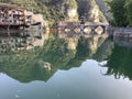 The picturesque scenery of Zhenyuan Ancient Town.