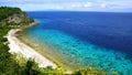Seascape. Apo island, Philippines. Royalty Free Stock Photo