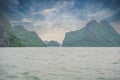 Picturesque sea landscape. Ha Long Bay, Vietnam Royalty Free Stock Photo