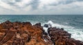 Picturesque seascape panorama Royalty Free Stock Photo