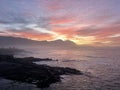 Hermanus Sunrise Coastline Western Cape South Africa Royalty Free Stock Photo