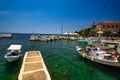 The picturesque seaside village of Agios Nikolaos in Mani, Messinia, Greece